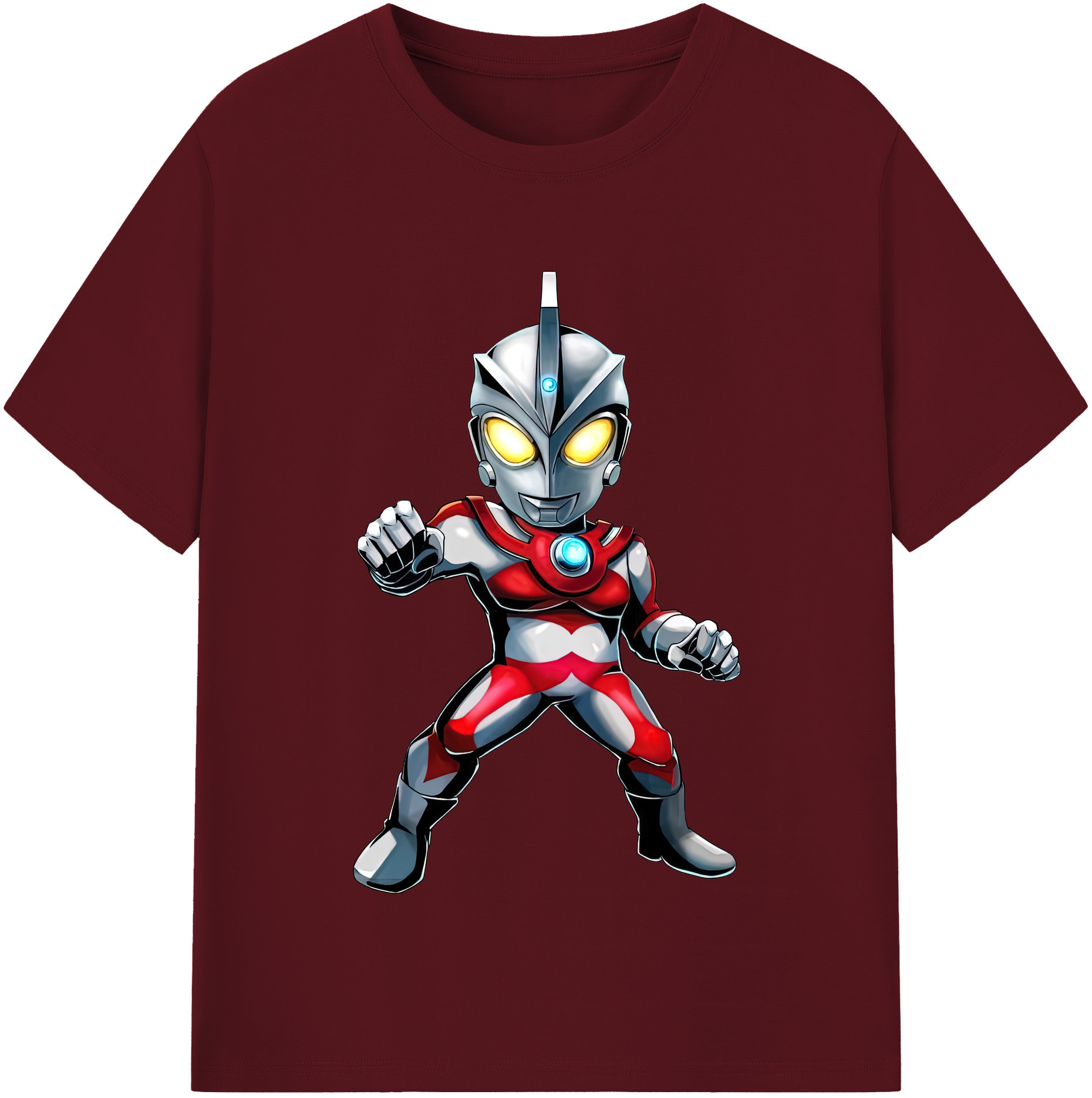 （画像用） ウルトラマン Ultraman 綿100％半袖Tシャツ（フロントプリント）